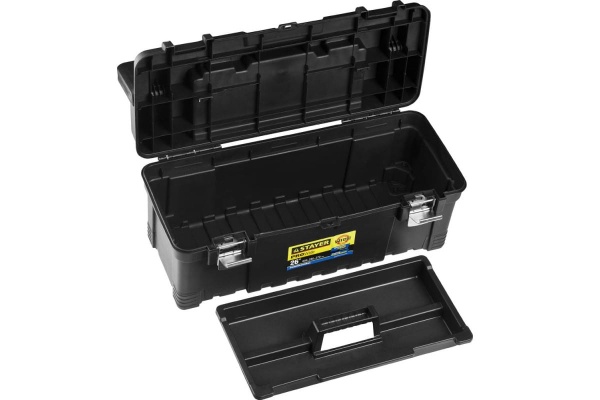 Ящик для инструмента STAYER PROFESSIONAL 656x285x270мм 26" 38003-26