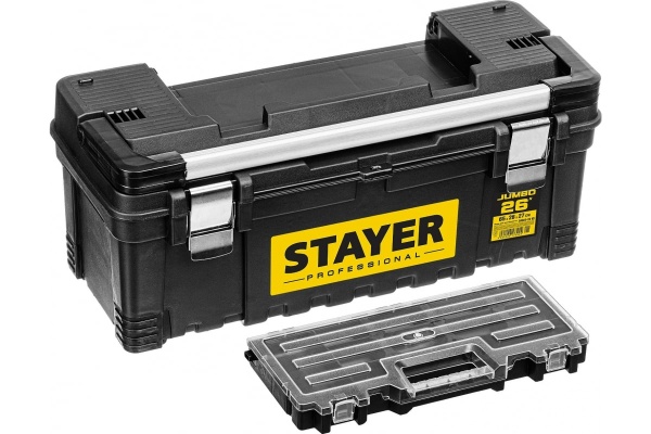 Ящик для инструмента STAYER JUMBO-26 пластиковый 38003-26_z01
