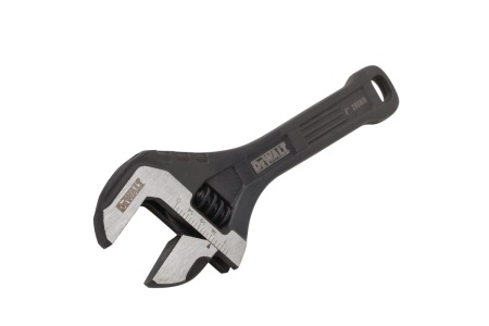 Разводной ключ DEWALT цельностальной, 8"-200 мм DWHT80267-0