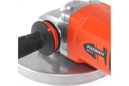 Углошлифовальная машина (УШМ) PATRIOT AG 230 тонкий корпус, пылезащищенная, диск 230 мм 110301245
