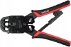 Пассатижи для зажима телефонных разъемов YATO rj45 rj10 rj11, с храповым механизмом YT-22443