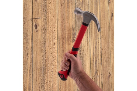 Молоток-гвоздодер MATRIX, 10446, 450 г