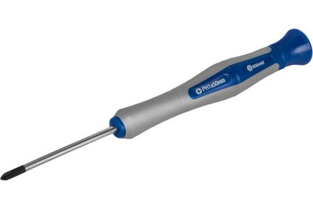 Отвертка для точных работ PH 1 х 50 мм CR-V,подвес КОБАЛЬТ Ultra Grip 245-275
