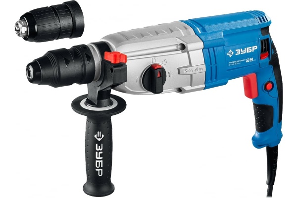 Перфоратор ЗУБР Профессионал SDS Plus ЗП-28-800 КМ
