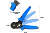 Пресс-клещи HASKYY 0.25-6 кв.мм с комплектом наконечников НШВИ CHCZ-17