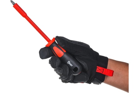 Диэлектрическая отвертка с набором бит КВТ НИО-5510 69305