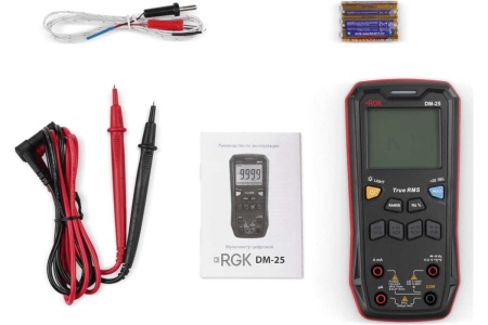 Цифровой мультиметр RGK DM-25 755160