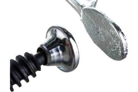 F-образная кованая струбцина 80х120мм КОБАЛЬТ 244-636