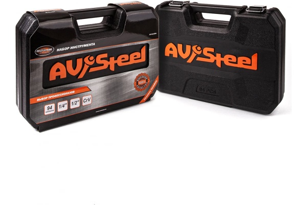 Профессиональный набор инструментов 94 предметов AV Steel AV-011094