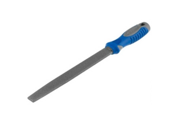 Напильник Зубр плоский, P 120, 200мм 33390-200-120