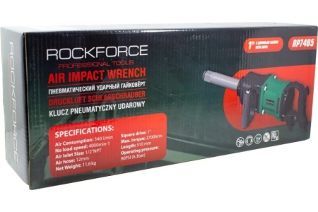 Ударный пневмогайковерт Rockforce RF-RP7485 Ударный пневмогайковерт Rockforce RF-RP7485