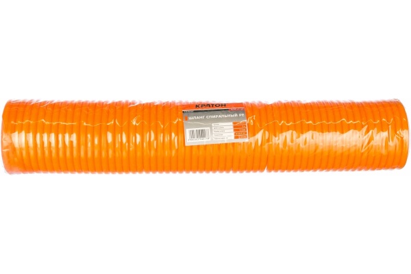 Шланг спиральный PE (15 м; полиэтилен) Кратон 3 01 04 017