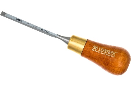 Зачистная стамеска с ручкой Narex WOOD LINE PLUS  6 мм 811056