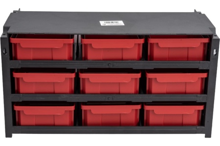 Составная полка 360x170x190мм, 9 выдвижных ячеек 100х170х50мм Tayg 309007