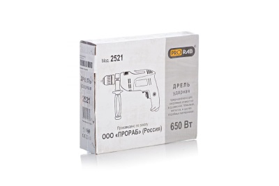 Ударная дрель PRORAB 2521