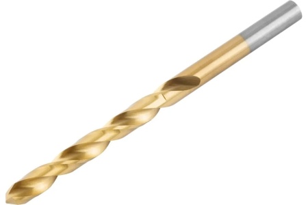 Сверло по металлу с титановым покрытием Profi 6.5x101 мм, 10 шт CUTOP 52-450