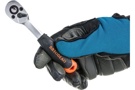 Трещотка с квадратом 1/4 72 зубца, L=150mm, 5град АвтоDело 39744 12273