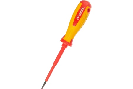 Отвертка Insulated SL3,0x80 мм MATRIX PROFESSIONAL 12914