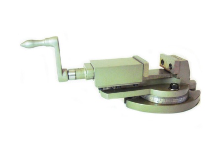 Тиски станочные поворотные 50мм VISPROM 0017