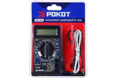 Цифровой мультиметр РОКОТ DT-838 660-016
