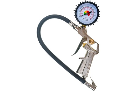 Пистолет для подкачки шин с манометром Русский Мастер TG-4 РМ-92911