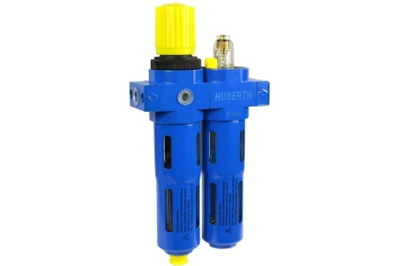 Фильтр-лубрикатор с регулятором давления и манометром (16 бар; 1050 л/мин; 1/4) HUBERTH RP208040