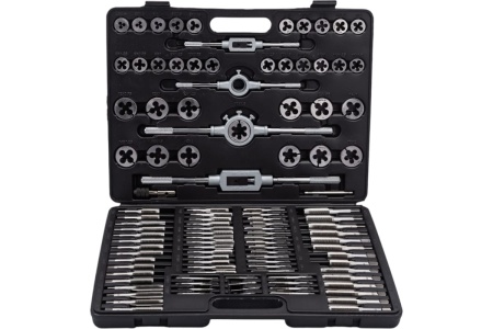 Метрический набор метчиков и плашек ROCKFORCE 110 предметов RF-B110-1