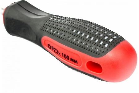 Отвертка MATRIX Fusion PZ2x100 мм, CrV, 3-х компонентная рукоятка anti slip 11403 Отвертка MATRIX Fusion PZ2x100 мм, CrV, 3-х компонентная рукоятка anti slip 11403