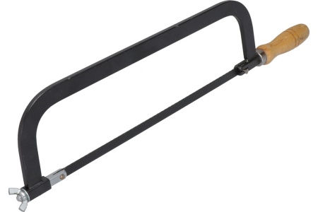 Ножовка FASTER TOOLS по металлу, деревянная ручка 300 мм 3488