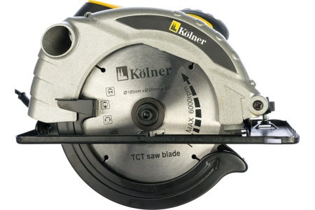 Дисковая пила GRAPHITE 185 мм, 1200Вт, доп диск, кейс 58G488