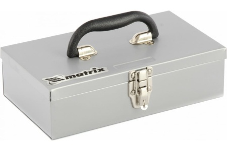 Ящик для инструмента металлический (284х160х78 мм) MATRIX 906055 Ящик для инструмента металлический (284х160х78 мм) MATRIX 906055