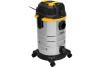 Строительный пылесос Denzel rvc30, 1400 вт, бак 30 л, шланг 3 м, розетка с автосинхр 28203