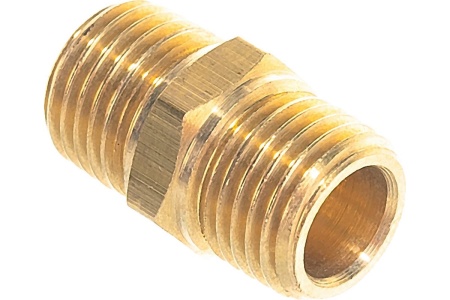 Соединитель резьбовой M1/4"xM1/4" ЭВРИКА ER-MM04/04