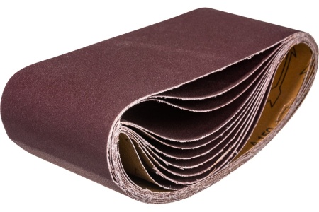 Лента шлифовальная (10 шт; 100х610 мм; P150) ПРАКТИКА 037-954