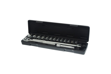 Набор инструмента ROCKFORCE 1/2" DR 6-гранный 17пр. RF-4172-5