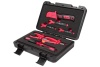 Набор инструментов для электроустановок с изоляцией 1000V (9 предметов, кейс) JTC I007
