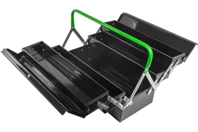 Инструментальный складной ящик Rockforce 5 отделений RF-NTBC128