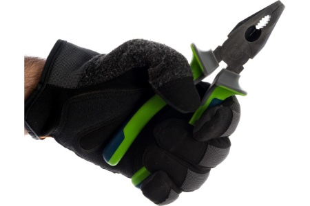 Комбинированные плоскогубцы 180 мм, фосфатирование, трехкомпонентные рукоятки СИБРТЕХ 17054