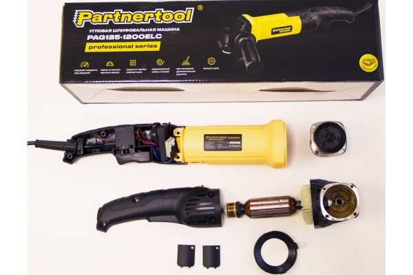 Углошлифовальная машина PARTNERTOOL PAG125-1200ELC