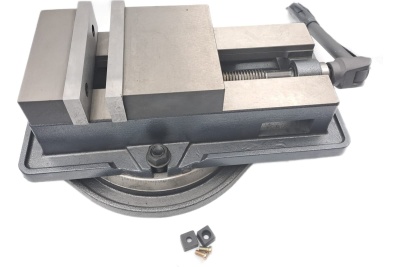 Станочные тиски TORNERI прецизионные поворотные L губок 160 мм, серия QM16160 Swivel 045759