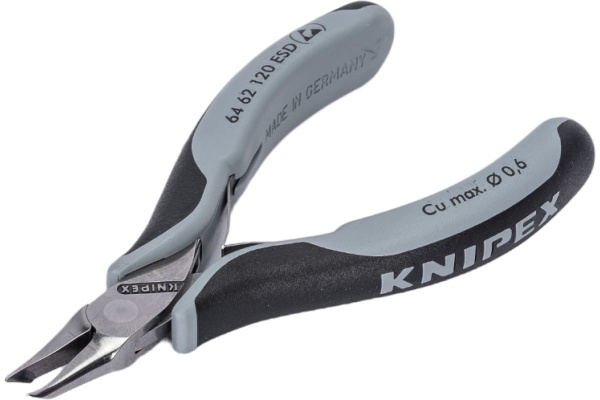 Бокорезы для электроники KNIPEX KN-6462120ESD Бокорезы для электроники KNIPEX KN-6462120ESD