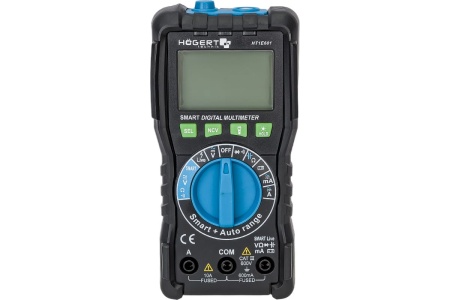 Цифровой профессиональный мультиметр HOEGERT TECHNIK с технологией SMART HT1E601
