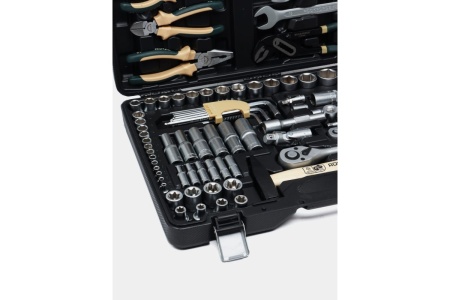 Набор инструмента ROCKFORCE 1/2"х1/4"DR с 6-гранными головками, 122 предмета RF-38901