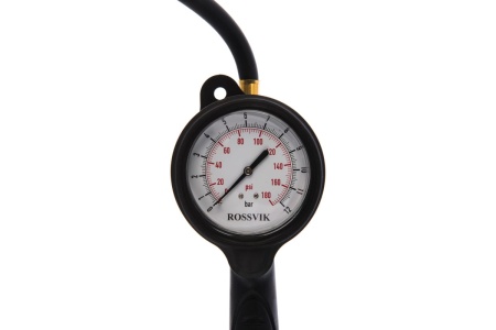 Пистолет накачки с механическим манометром ROSSVIK H33