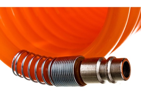 Шланг спиральный (10 м; 8х12 мм; 3/8) для краскопульта SKRAB 50234
