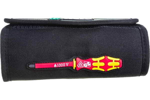 Набор отвёрток-насадок диэлектрических с рукояткой-держателем Wera, VDE, 17 предметов, WE-059030