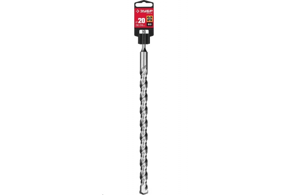 Бур по бетону ЗУБР 20х310 мм, SDS-Plus 29315-310-20