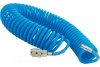 Шланг спиральный с быстросъемными соединениями профи (10 м; 5х8 мм; 20 бар) ARMA 5*8*10м PU