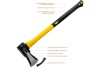 Топор-колун Stayer FIBERGLASS 2.8 кг 20623-20_z01