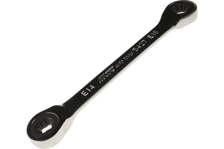 Накидной трещоточный ключ торкс E14xE18 JTC-5427